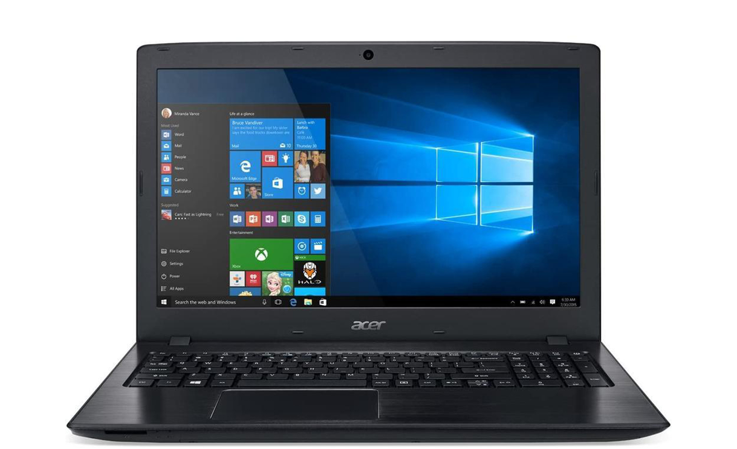 Acer Aspire E5 575G Intel Core i5-7th Gen 8GB RAM & 256GB SSD Microsoft Windows 10 Home NVIDIA GeForce GTX 950M