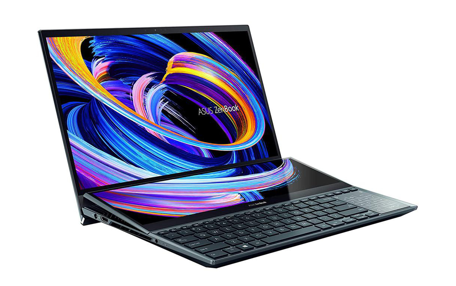 Asus ZenBook Pro Duo UX582LR Intel Core i7-10th Gen 16GB RAM 1024GB SSD NVIDIA GeForce RTX 3070 Microsoft Windows 11 Pro Touchscreen