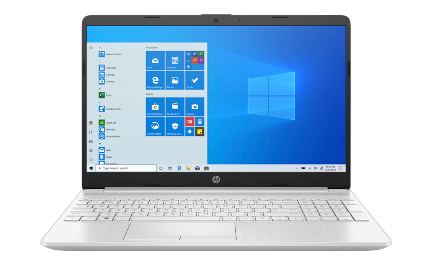 HP 15 dy1086nr Intel Core i5-10th Gen 8GB RAM 256GB SSD Microsoft Windows 10 Home