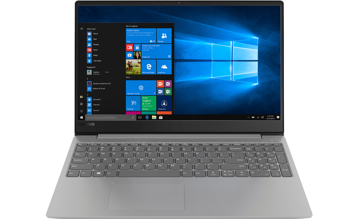 Lenovo ideapad 330S-15IKB Intel Core i5-8th Gen 8GB RAM 512GB SSD Microsoft Windows 10 Pro