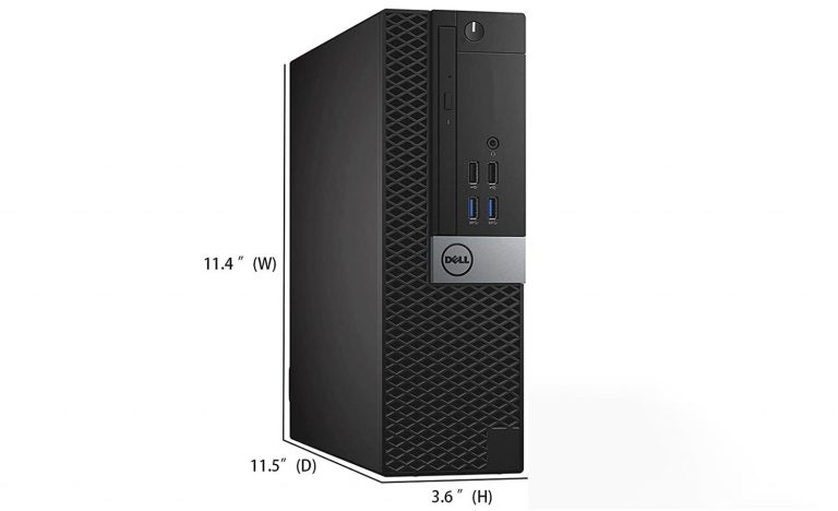 Dell OptiPlex 7040 SFF Intel Core i7-6th Gen 16GB RAM 512GB SSD Microsoft Windows 10 Pro