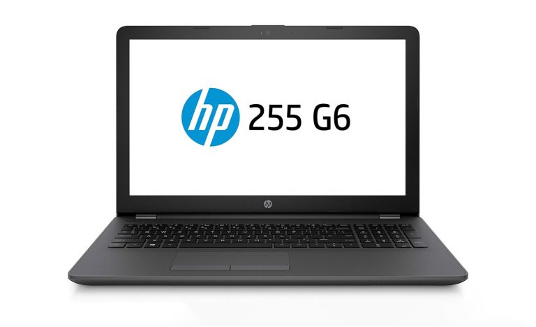 HP Notebook 255 G6 15.6 inch AMD A6-9220 8GB RAM 256GB SSD Microsoft Windows 10 Pro