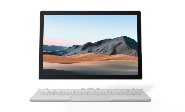 Microsoft Surface Book 3 Intel Core i7-10th Gen 16GB RAM 256GB SSD NVIDIA GeForce GTX 1650 with Max-Q Design Microsoft Windows 11 Home Touchscreen